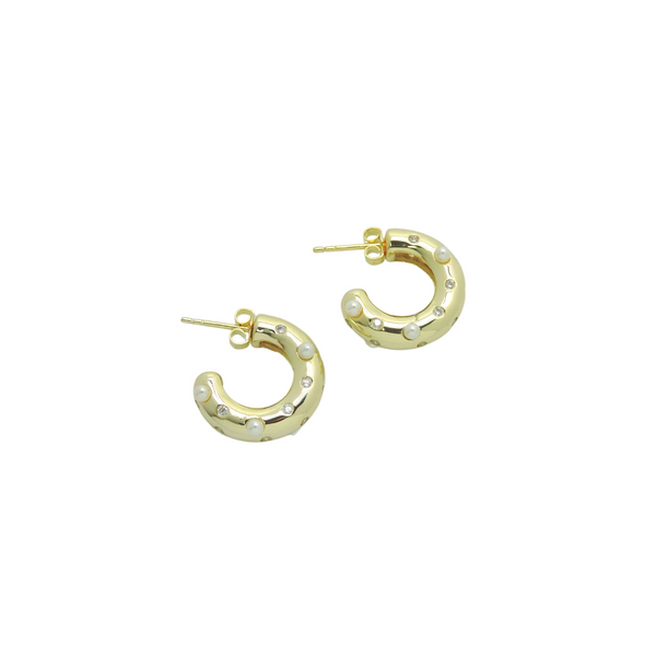 Louis Vuitton Inclusion Hoop Earrings - Brass Hoop, Earrings