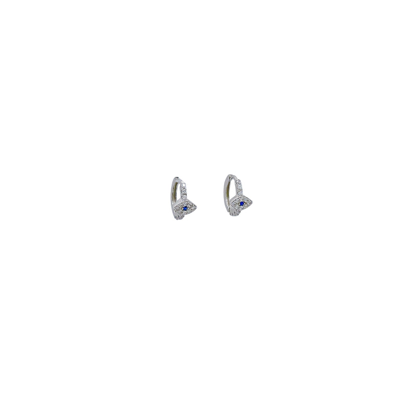 MINI EYE HUGGIE EARRINGS
