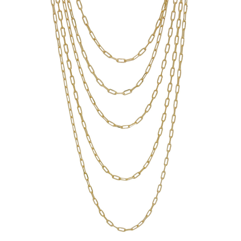 MINI CHAIN LINK NECKLACE