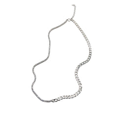TENNIS CURB CHAIN NECKLACE