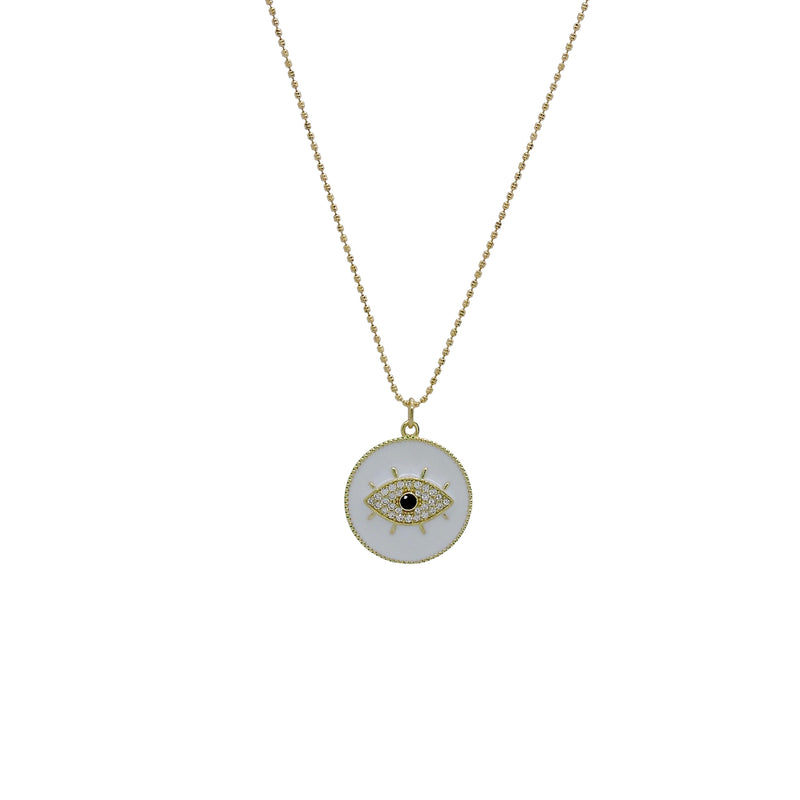 LARA EVIL EYE NECKLACE