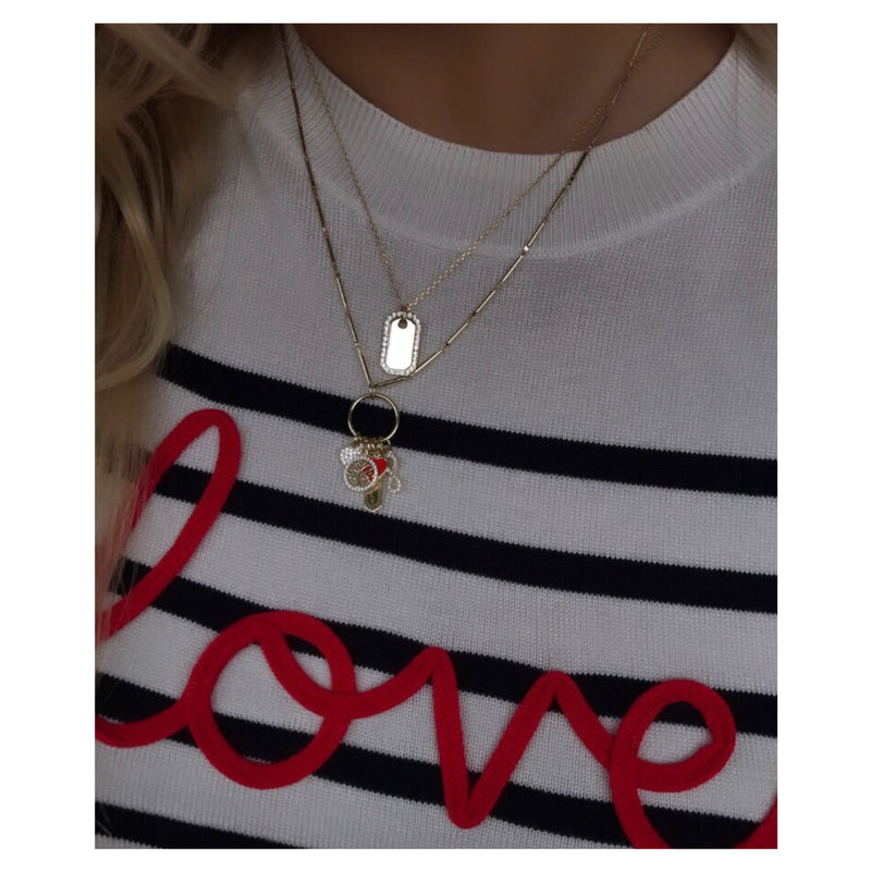 BLAIR TAG NECKLACE
