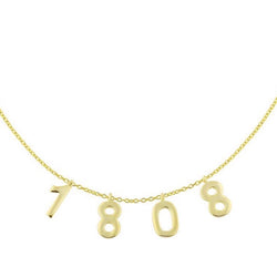 NUMBERS NECKLACE